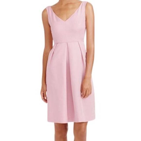 J Crew apricot Kami classic faille Dress - Picture 6 of 7